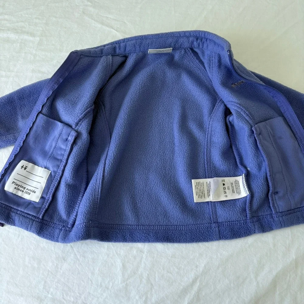 Columbia Benton Springs Full Zip Fleece Jacket Blue 12-18 Months Baby Toddler